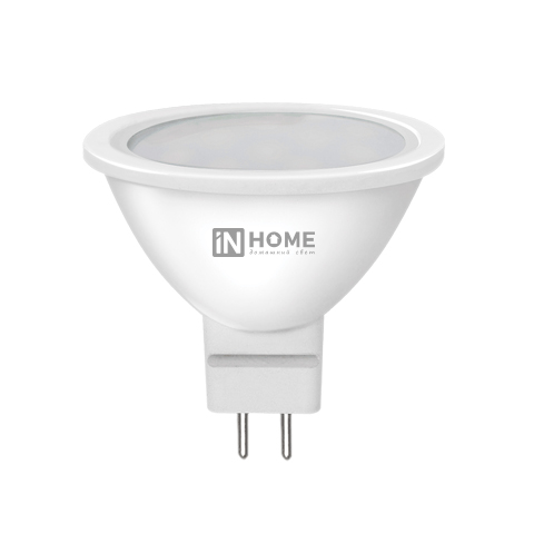 Лампа светодиодная LED-JCDR-VC 6Вт 230В GU5.3 4000К 530Лм IN HOME