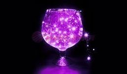 Гирлянда новогодняя "Твинкл Лайт" 10 м, 100 диодов, цвет фиолетовый, Neon-Night