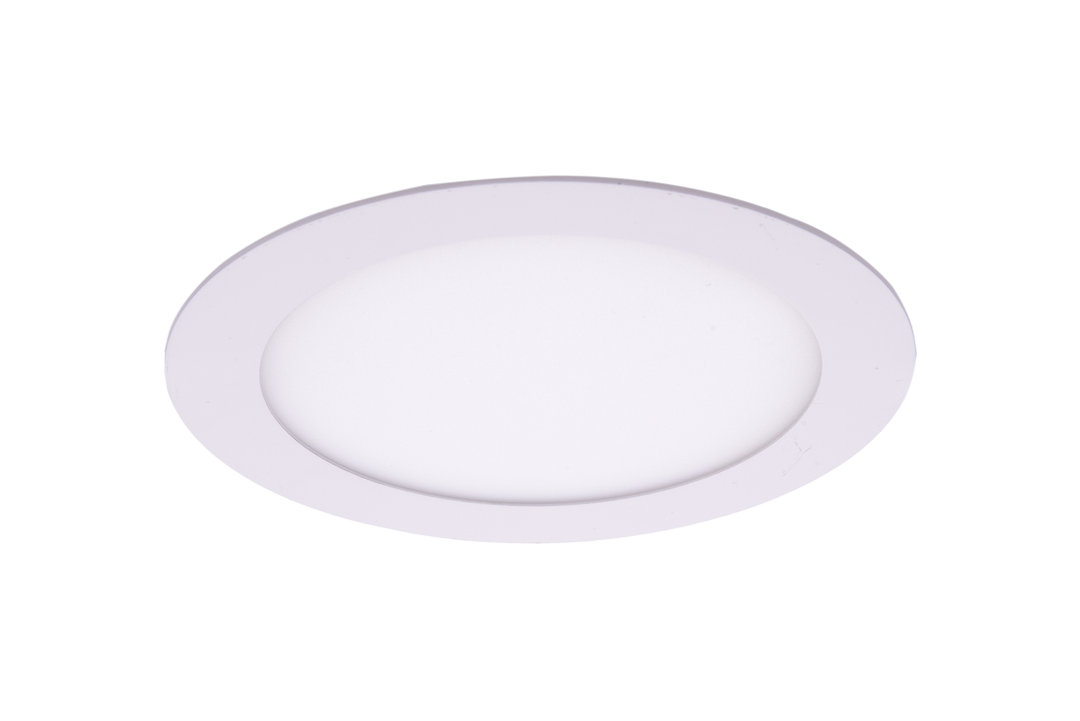 Светильник светодиодный потолочный встраиваемый PL, Белый, Пластик + алюминий, Нейтральный белый (4000-4500K), 12Вт, IP20, 00-00002407