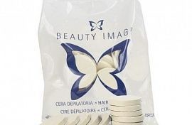 Beauty Image Воск горячий в дисках Белый   1 кг, 1 шт/упк , арт.03-628
