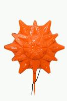 Макушка "Снежинка-Эконом", для ели 3-8м Цвет оранжевый