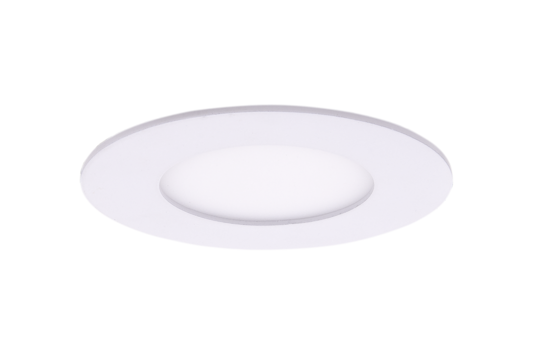 Светильник светодиодный потолочный встраиваемый PL, Белый, Пластик + алюминий, Теплый белый (2700-3000K), 3Вт, IP20, 00-00002404
