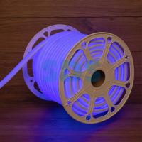 Гибкий неон LED SMD, форма ? D, 16х16 мм, синий, 120 LED/м, бухта 50 м