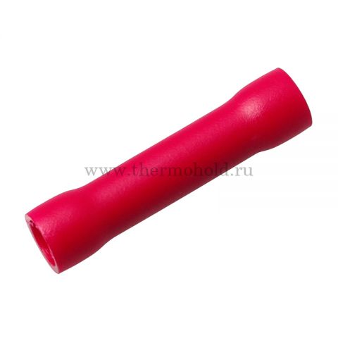 Соединительная гильза изолированная L-26 мм 0.5-1.5 мм? (ГСИ 1.5/ГСИ 0,5-1,5) красная REXANT уп 100шт