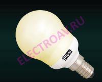 Энергосберегающая лампа Flesi globe ELG 220V 86*45  G45 9W2700E14 шар  (100шт/кор)