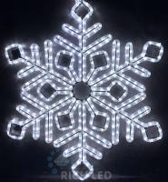 Светодиодная снежинка, 220 В, постоянное свечение RL-SFDL70-W белый