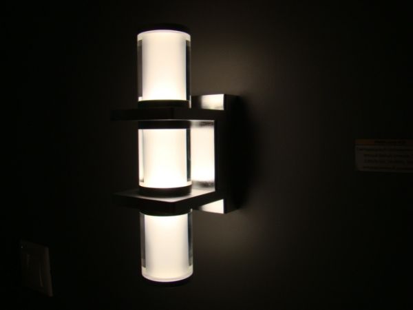 Светодиодный светильник накладной, матовый, холодный белый оттенок, 3*1.5W CREE XP-E, 220V/4.5W, 50- (FS-PMM-sand CW)