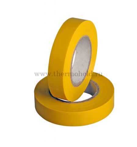 Изолента 15 мм х 20 м, желтая (упак. 10 роликов) REXANT