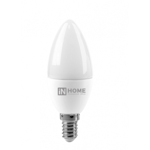 Лампа светодиодная LED-СВЕЧА-VC 6Вт 230В Е14 4000К 570Лм IN HOME