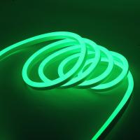 Неоновая лента светодиодная SMD 220В 2835, 120 LED/м, 6 Вт/м, 220В , IP65, Цвет: Зеленый, арт. 00-00007393