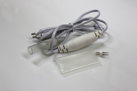 Изображение силовой шнур для LED-DL-2W-100M-240V Белый ПВХ  интернет магазин Иватек ivatec.ru