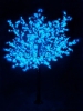 Изображение Светодиодное дерево "Сакура", высота 3,6м, диаметр кроны 3,0м, Синие светодиоды, IP 54, понижающий т  интернет магазин Иватек ivatec.ru