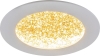 Изображение Светильник светодиодный декоративный, AL9070, 12W, 480Lm, 4000K, белый с золотом  интернет магазин Иватек ivatec.ru