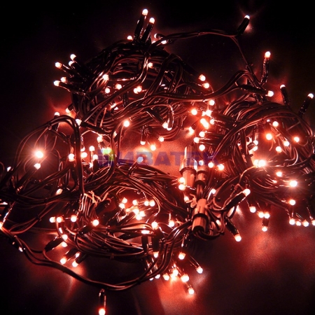 Изображение Гирлянда новогодняя "Дюраплей LED" 20м 200 LED красная  интернет магазин Иватек ivatec.ru
