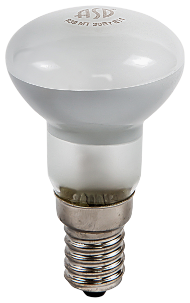 Лампа накаливания рефлекторная R39 30Вт 230В Е14 МТ 360Лм ASD