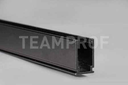 Изображение Профиль алюминиевый для TPF-FX816, 2м, Черный  интернет магазин Иватек ivatec.ru
