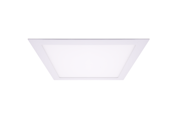 Светильник светодиодный потолочный встраиваемый PL, Белый, Пластик + алюминий, Теплый белый (2700-3000K), 24Вт, IP20, 00-00002420