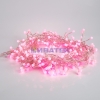 Изображение Гирлянда новогодняя "Мишура LED"  3 м  288 диодов, цвет розовый  интернет магазин Иватек ivatec.ru