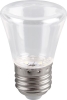 Изображение Лампа светодиодная декоративная (для гирлянд), LB-372 (1W) 230V E27 2700K для белт лайта С45 колокольчик прозрачный  интернет магазин Иватек ivatec.ru