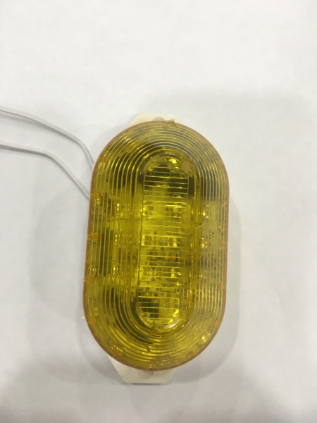 LED лампа-вспышка накладная, 21 светодиод повышенной яркости, 220Vжелтая G-LEDJS02Y (FS-00001230)