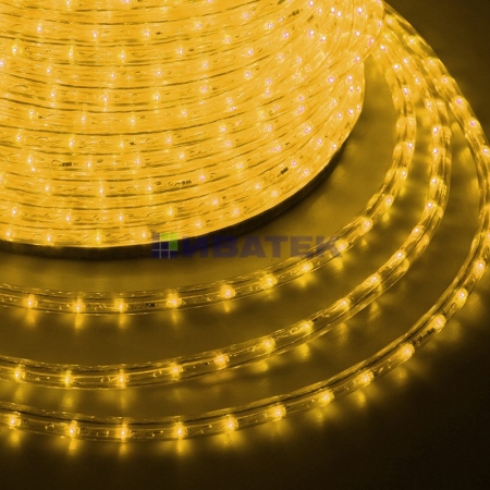 Изображение Дюралайт LED, эффект мерцания (2W) - желтый, 36 LED/м, бухта 100м  интернет магазин Иватек ivatec.ru