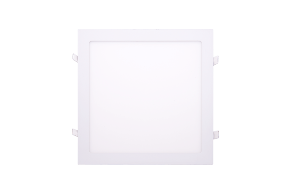 Светильник светодиодный потолочный встраиваемый PL, Белый, Пластик + алюминий, Теплый белый (2700-3000K), 24Вт, IP20, 00-00002420