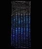 Изображение 17-003 Светодиодная сеть с эффектом бегущий огонь 3x1м, 24V, прозр. пр., 320 led синий  интернет магазин Иватек ivatec.ru