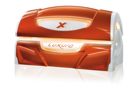 Изображение Cолярий горизонтальный Luxura X7 II 42 Sli High Intensive, арт. огн.терракот. (new)  интернет магазин Иватек ivatec.ru