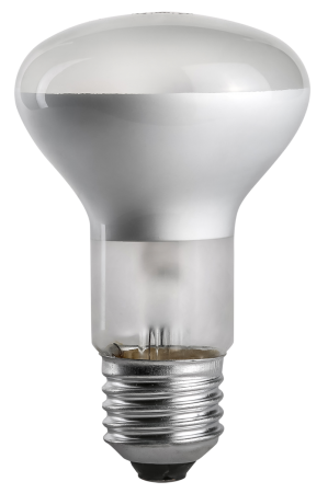 Изображение Лампа накаливания рефлекторная R63 60Вт 230В Е27 МТ 720Лм ASD  интернет магазин Иватек ivatec.ru