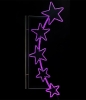 Изображение 13-515 Светодиодная консоль "Пять звезд" 90x200 розовый (24V)  интернет магазин Иватек ivatec.ru