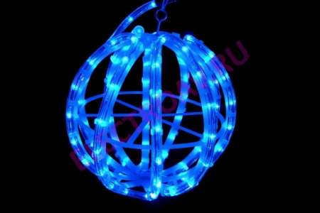Изображение LED-DBL-Y-240V-B LED- Шар D30см синий (10 шт/кор)  интернет магазин Иватек ivatec.ru
