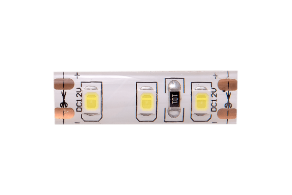 Лента светодиодная стандарт 2835, 120 LED/м, 9,6 Вт/м, 12В , IP65, Цвет: Теплый белый, 00-00001697