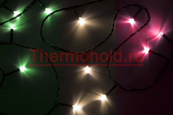 Гирлянда новогодняя "Твинкл Лайт" 4 м, 25 диодов, цвет мультиколор, Neon-Night