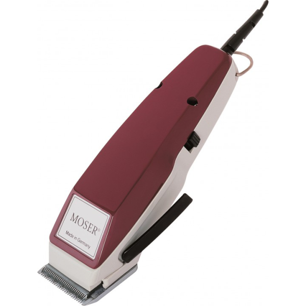 Машинка для стрижки Moser 1400-0050 (1400-0501) Hair clipper сетевая, насадка 4-18 мм, красная