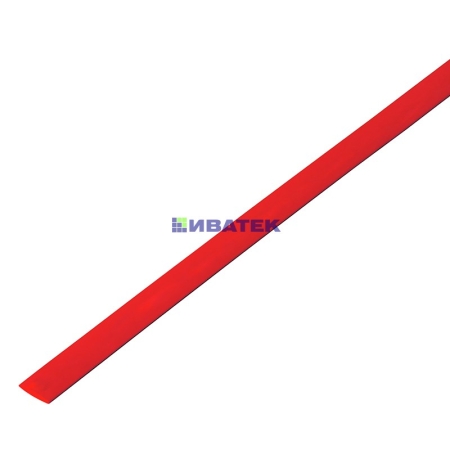 Изображение Термоусадочная трубка 60/30 мм, красная, упаковка 10 шт. по 1 м PROconnect  интернет магазин Иватек ivatec.ru