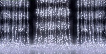 Изображение Светодиодный дождь "Водопад" белый LED-PLW-960-10M-24V-W (FS-00-00001374)  интернет магазин Иватек ivatec.ru