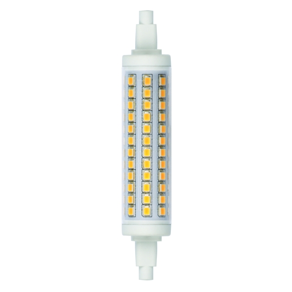 LED-J118-12W/WW/R7s/CL Лампа светодиодная. Прозрачная. Теплый белый свет. Картон. ТМ Uniel. 220В