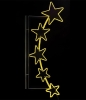 Изображение 13-553 Светодиодная консоль "Пять звезд" 90x200 желтый (220V)  интернет магазин Иватек ivatec.ru