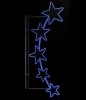 Изображение 13-511 Светодиодная консоль "Пять звезд" 90x200 синий (24V)  интернет магазин Иватек ivatec.ru
