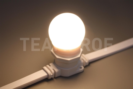 Изображение Светодиодная лампа для белт-лайт, 2 Вт, d=45 мм, теплая белая  интернет магазин Иватек ivatec.ru