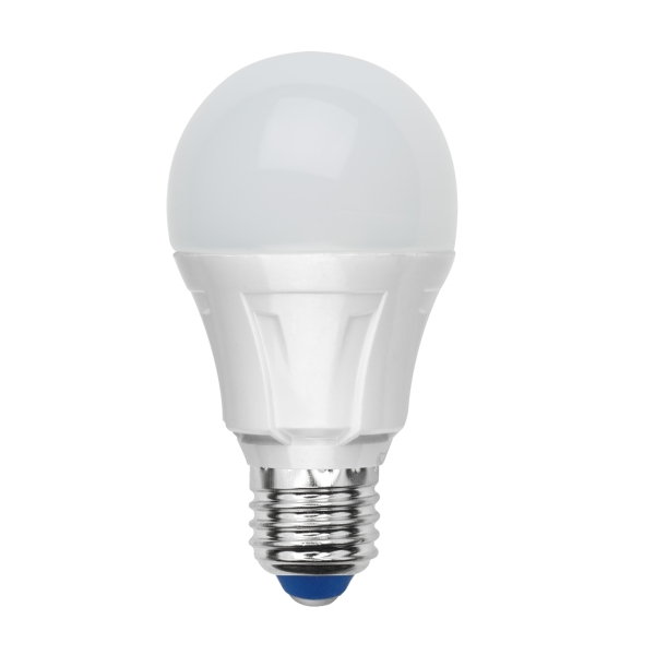 LED-A60-8W/WW/E27/FR/S Лампа светодиодная Volpe. Форма "A", матовая колба. Материал корпуса термопластик. Цвет свечения теплый белый. Серия Simple. Уп