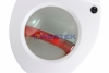 Изображение Лупа на струбцине REXANT, круглая, 5D, с подсветкой и крышкой, белая  интернет магазин Иватек ivatec.ru