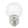 Изображение LED-G45-1W-3000K-E27-CL-С Лампа декоративная светодиодная. Форма шар. прозрачная. Теплый белый свет   интернет магазин Иватек ivatec.ru