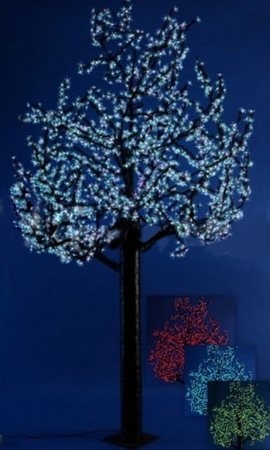 Изображение Светодиодное дерево "Сакура"2,4 м, 1728 диодов цв. белый  интернет магазин Иватек ivatec.ru