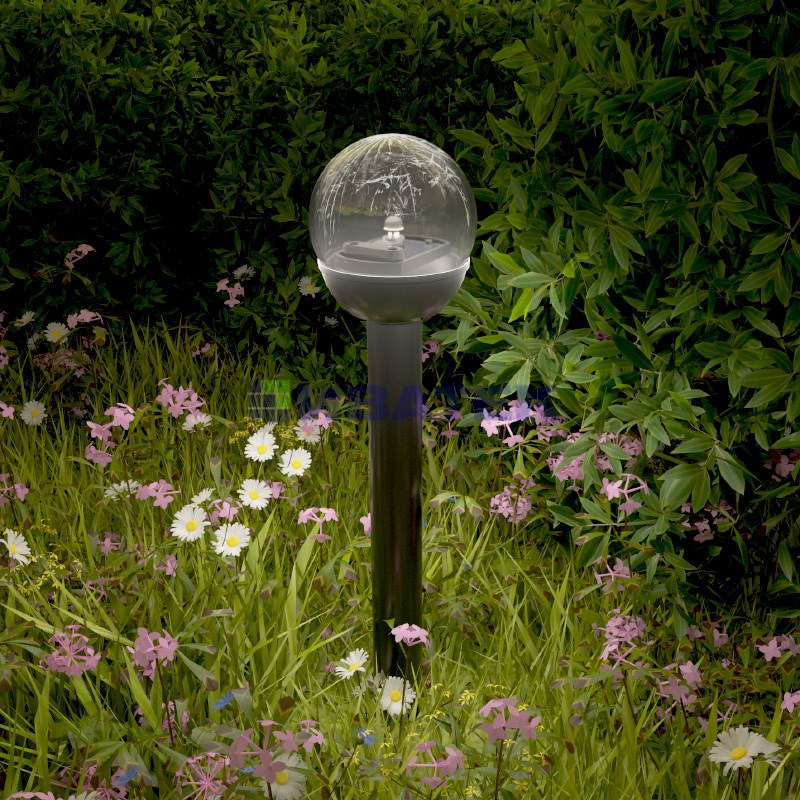Садовый светильник на солнечной батарее (SLR-GP-60)  LAMPER