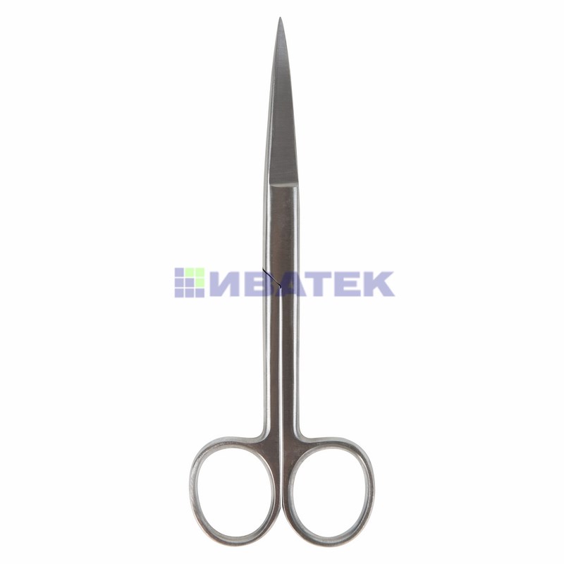 Ножницы с двумя острыми концами прямые 145 мм