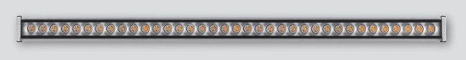 Архитектурный линейный светильник, LL-880 Светодиодный линейный прожектор ЛЮКС, 36LED 3000К, 990*50*55mm, 36W AC230V, IP65