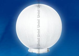 UFP-P250В OPAL Рассеиватель призматический (с насечками) в форме шара для садово-парковых светильников. Диаметр - 250мм. Тип соединения с крепежным эл