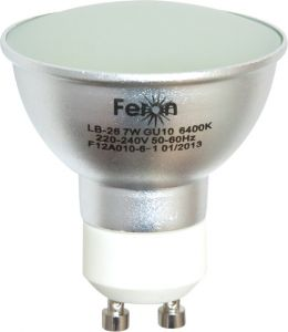 Лампа светодиодная  MR11/MR16/JCDR, LB-26 (7W) 230V GU10 6400K матовая