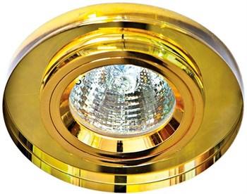Светильник точечный "Basic Crystal", 8060-2 MR16 50W G5.3 желтый, золото/ Yellow-Gold